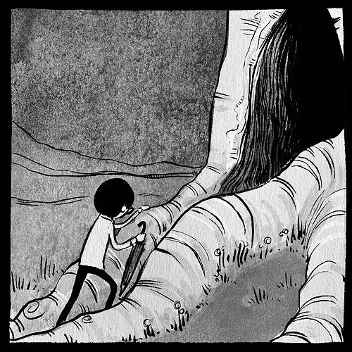 Nothing is Forgotten wordless comic by Ryan Andrews