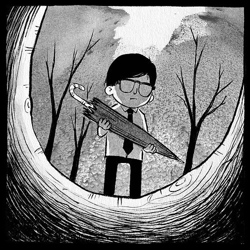 Nothing is Forgotten wordless comic by Ryan Andrews