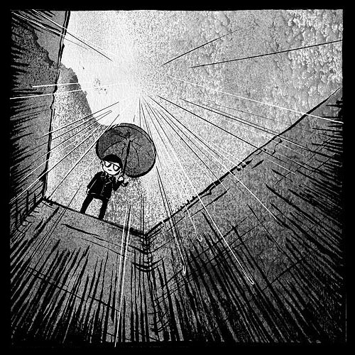 Nothing is Forgotten wordless comic by Ryan Andrews