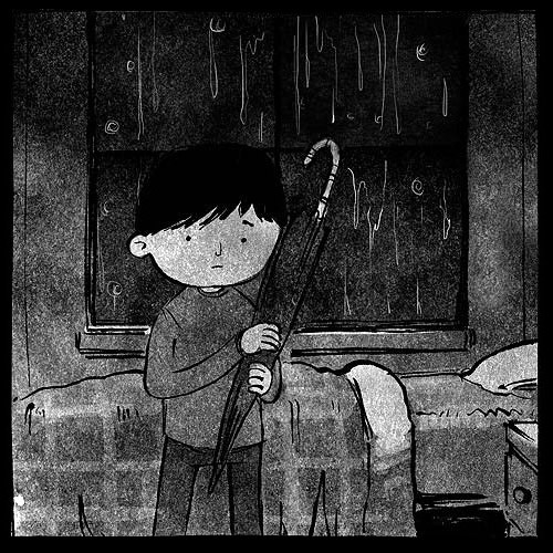 Nothing is Forgotten wordless comic by Ryan Andrews