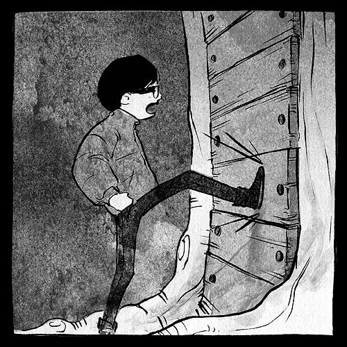 Nothing is Forgotten wordless comic by Ryan Andrews