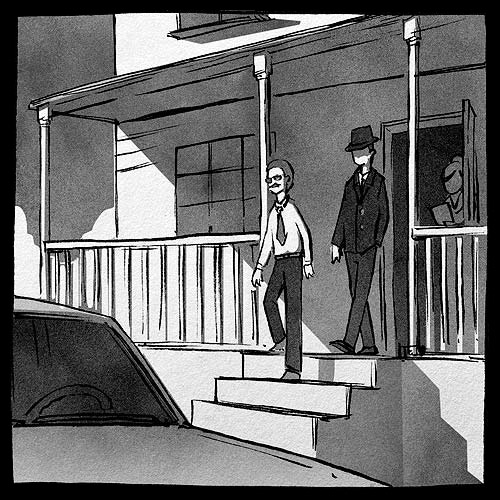 Nothing is Forgotten wordless comic by Ryan Andrews