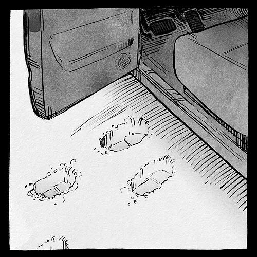 Nothing is Forgotten wordless comic by Ryan Andrews