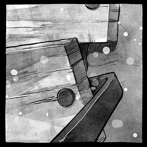 Nothing is Forgotten wordless comic by Ryan Andrews