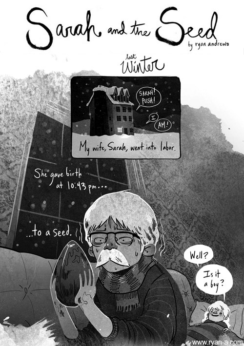 Ryan Andrews, Sarah and the Seed, comic